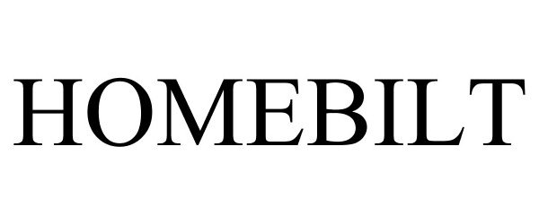 Trademark Logo HOMEBILT
