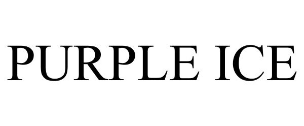 Trademark Logo PURPLE ICE
