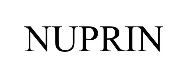 Trademark Logo NUPRIN