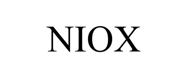 Trademark Logo NIOX