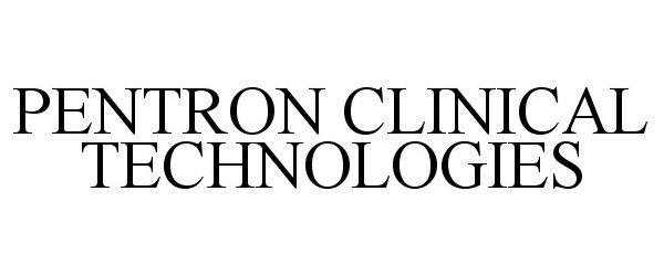 Trademark Logo PENTRON CLINICAL TECHNOLOGIES