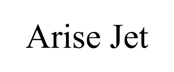 Trademark Logo ARISE JET