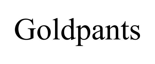  GOLDPANTS