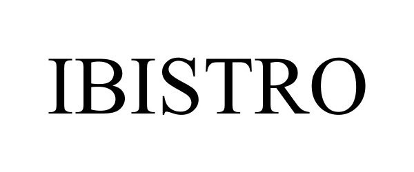 Trademark Logo IBISTRO