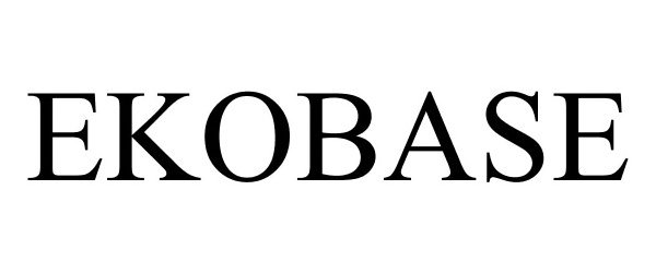 Trademark Logo EKOBASE