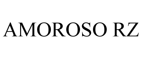 Trademark Logo AMOROSO RZ