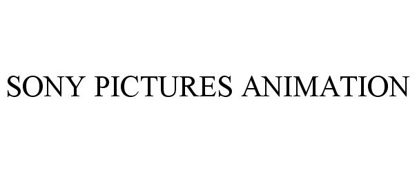 Trademark Logo SONY PICTURES ANIMATION