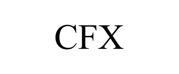 Trademark Logo CFX