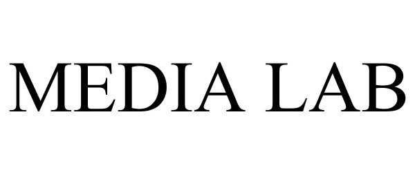 Trademark Logo MEDIA LAB