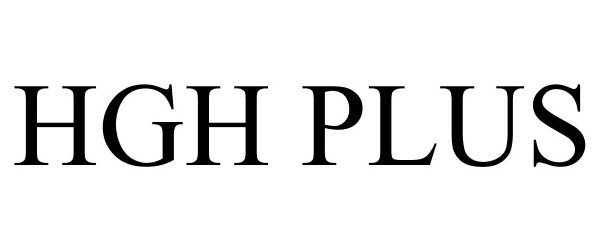 Trademark Logo HGH PLUS