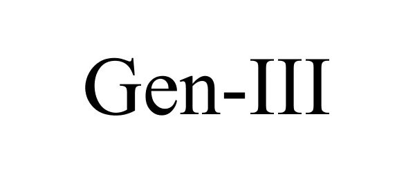  GEN-III