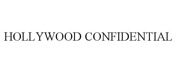 HOLLYWOOD CONFIDENTIAL