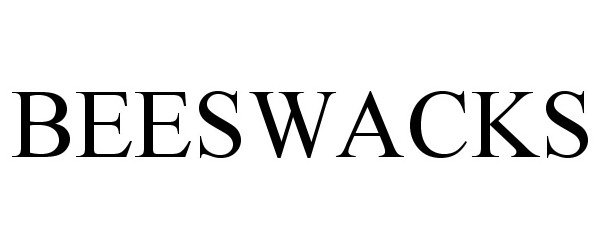 Trademark Logo BEESWACKS