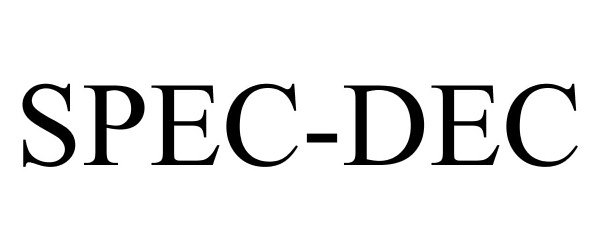  SPEC-DEC