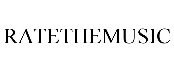 Trademark Logo RATETHEMUSIC