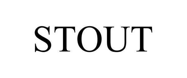 Trademark Logo STOUT
