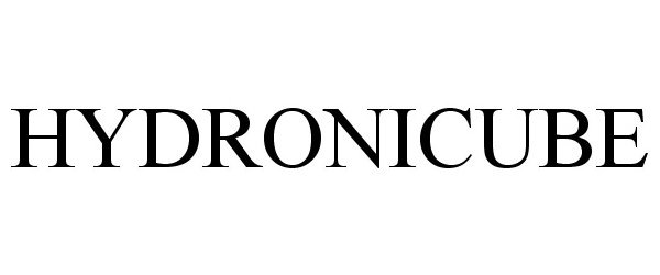 Trademark Logo HYDRONICUBE