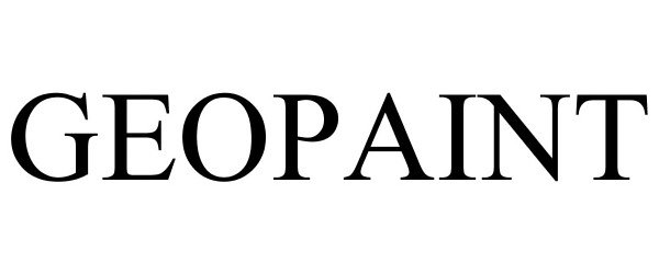 Trademark Logo GEOPAINT