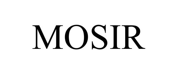 Trademark Logo MOSIR