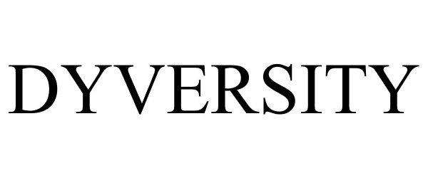 Trademark Logo DYVERSITY