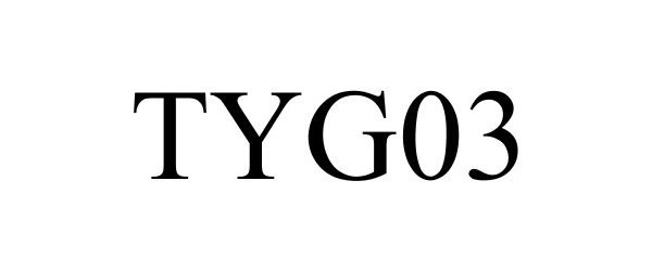 Trademark Logo TYG03