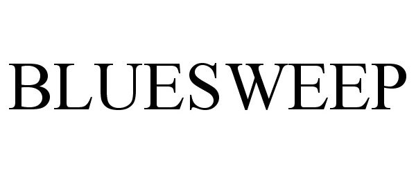 Trademark Logo BLUESWEEP