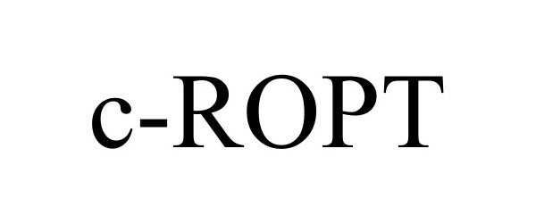 Trademark Logo C-ROPT