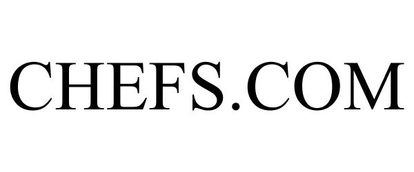 Trademark Logo CHEFS.COM