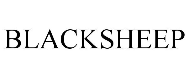 Trademark Logo BLACKSHEEP