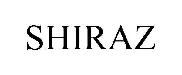 Trademark Logo SHIRAZ