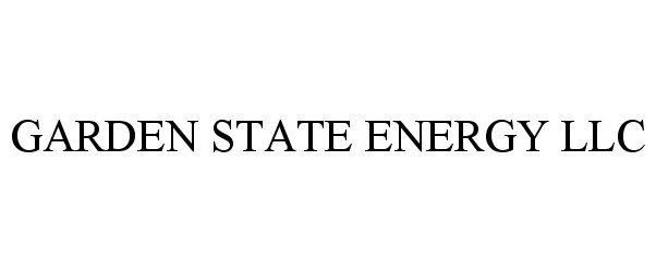  GARDEN STATE ENERGY LLC