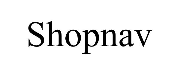 Trademark Logo SHOPNAV