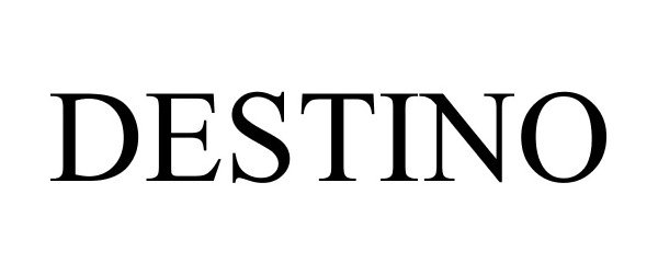 Trademark Logo DESTINO