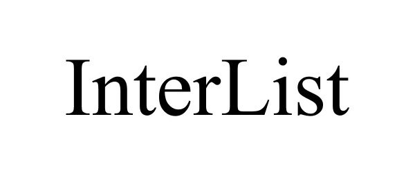 Trademark Logo INTERLIST