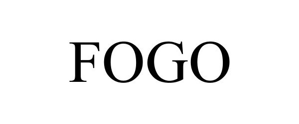 Trademark Logo FOGO