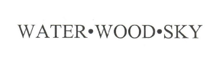 Trademark Logo WATER·WOOD·SKY
