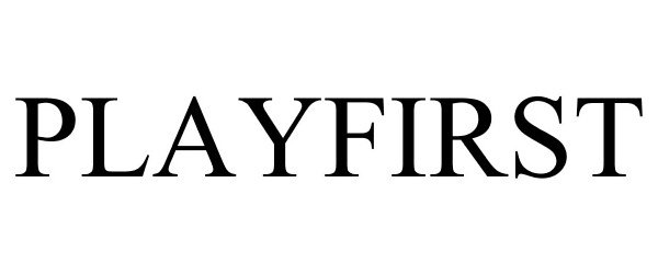  PLAYFIRST