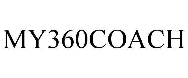 Trademark Logo MY360COACH