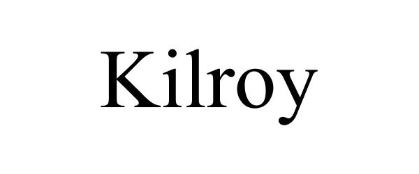 Trademark Logo KILROY