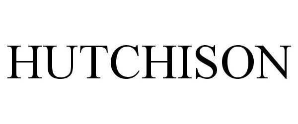 Trademark Logo HUTCHISON
