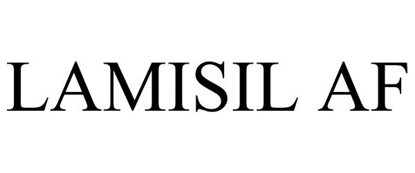 Trademark Logo LAMISIL AF