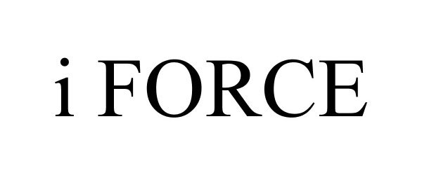 Trademark Logo I FORCE