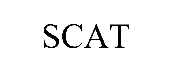 Trademark Logo SCAT