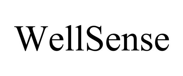 Trademark Logo WELLSENSE