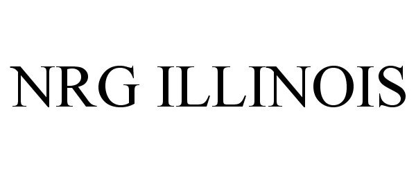 Trademark Logo NRG ILLINOIS