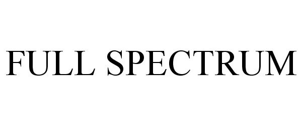 Trademark Logo FULL SPECTRUM