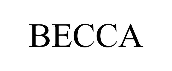Trademark Logo BECCA