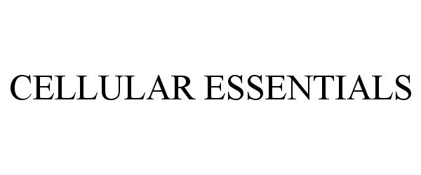 Trademark Logo CELLULAR ESSENTIALS