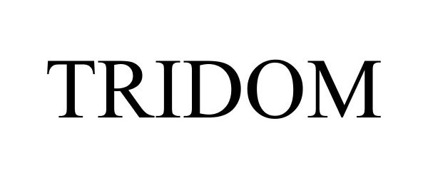 Trademark Logo TRIDOM