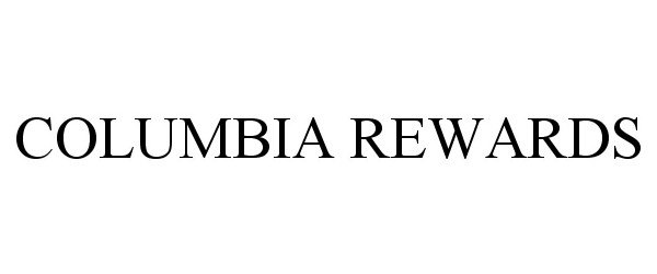  COLUMBIA REWARDS